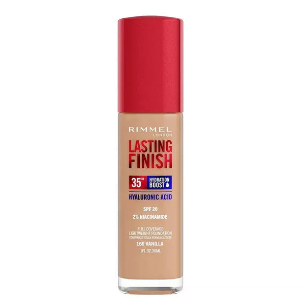 Rimmel - Lasting Finish Hyaluronic Acid Long-Lasting 160 Vanilla