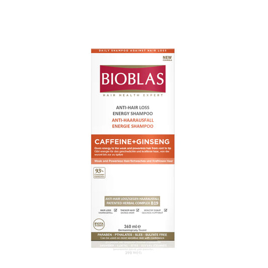 Bioblas - Ahl Caffeine+Ginseng Shampoo 360Ml