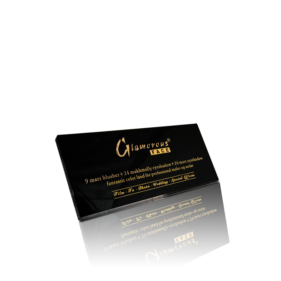 Glamorous Face 24+24+9 Matte, Velvet Eyeshade & Blushon Kit