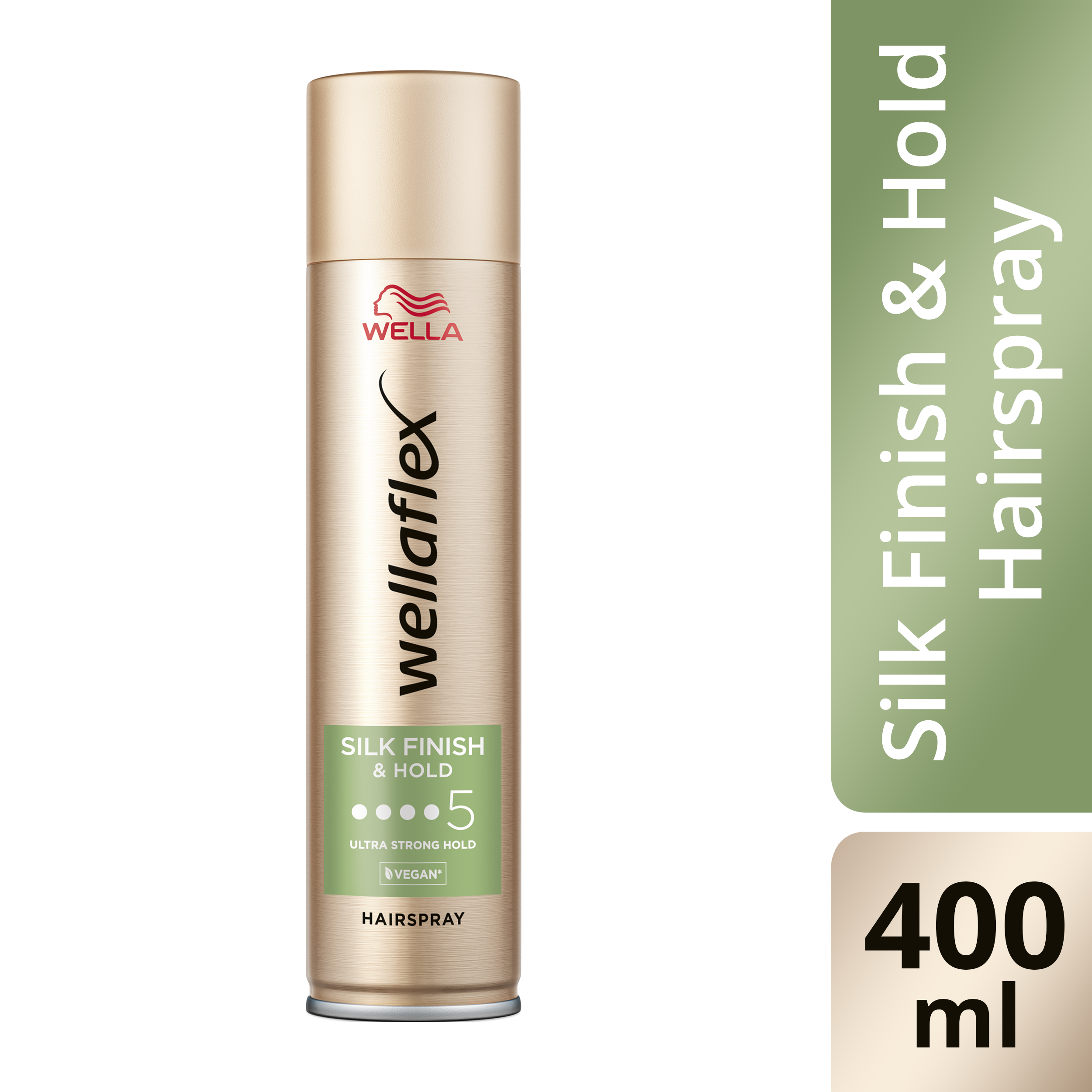 Wella - Wellaflex Silk Finish & Hold Hairspray - 400Ml