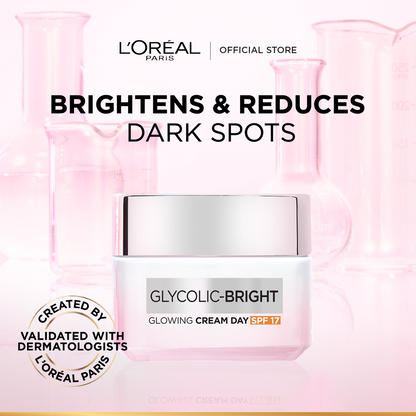 L'Oreal Paris - Glycolic Bright Glowing Day Cream SPF30 50Ml