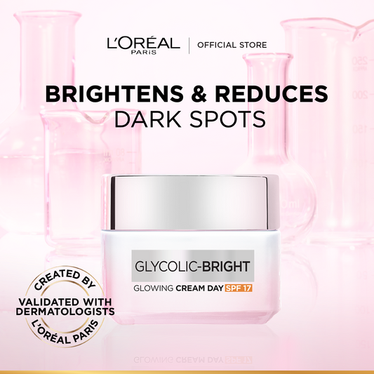 L'Oreal Paris - Glycolic Bright Glowing Day Cream SPF30 50Ml
