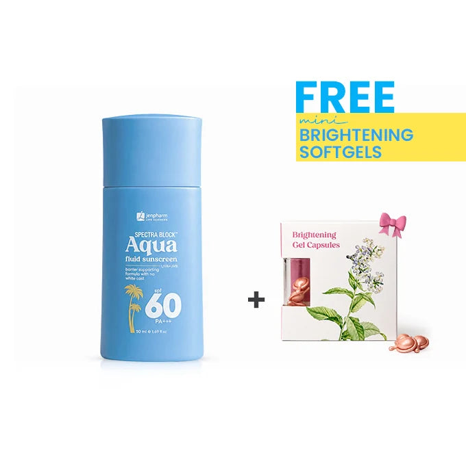 Jenpharm - Spectra Block Aqua Fluid Sunscreen SPF60 PA++ 50Ml