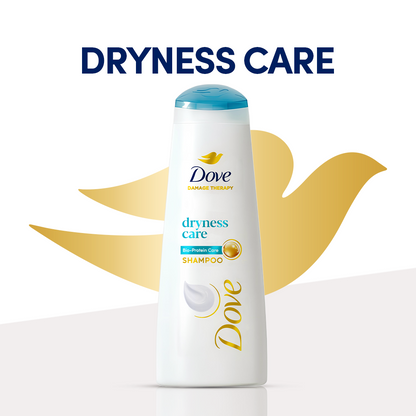 Bundle - Pack of 2 Dove Shampoo Dryness Care - 175Ml