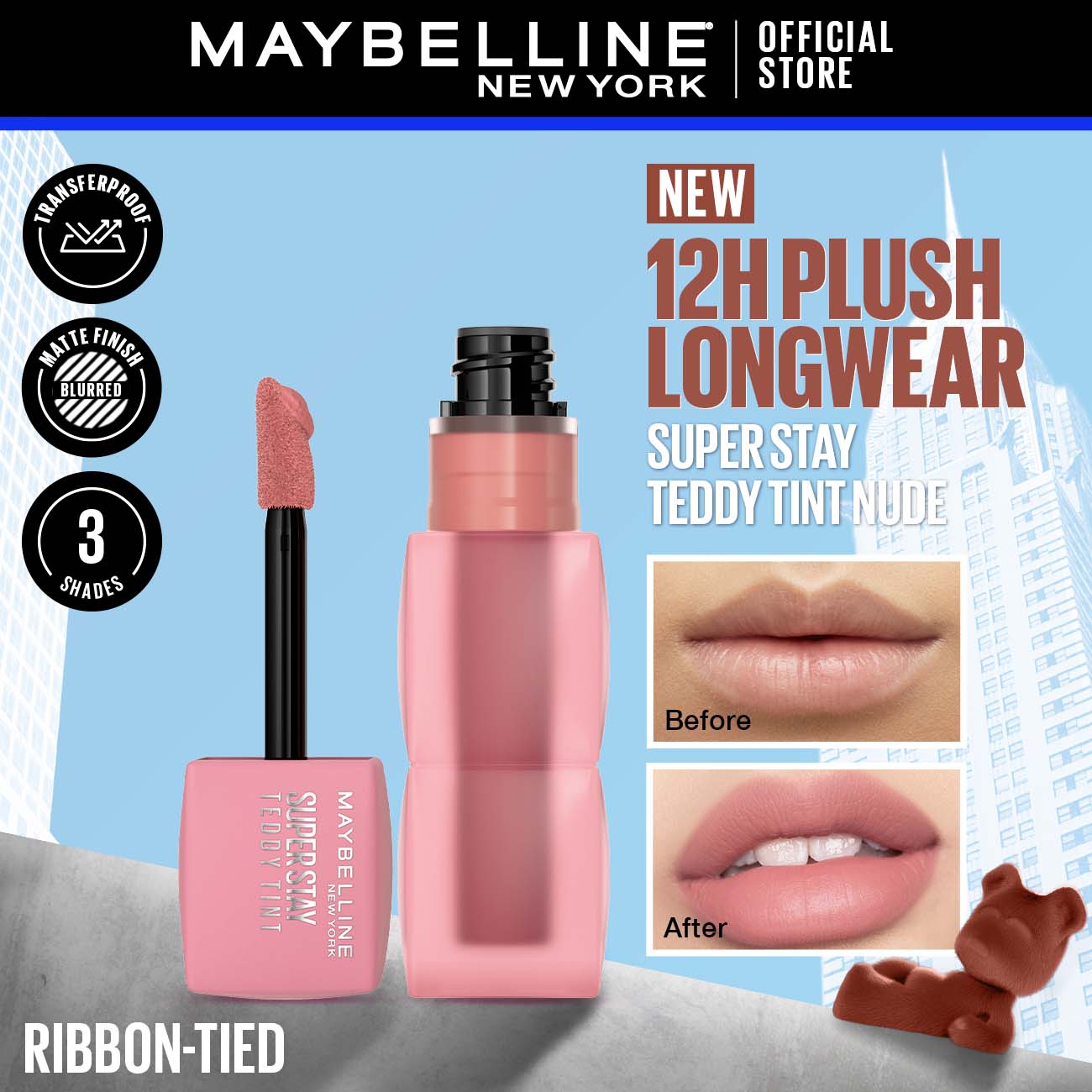 Maybelline - Superstay Teddy Lip Tint