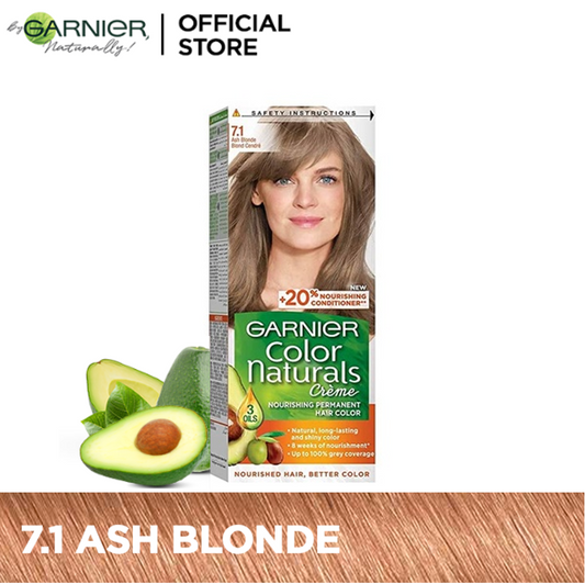 Garnier - Color Naturals Hair Colors - 7.1 Natural Ash Blonde