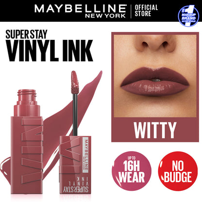 Maybelline New York Superstay Vinyl Ink - Witty