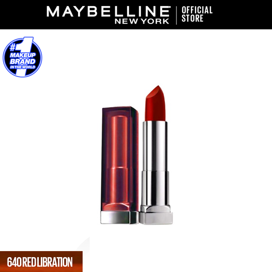 Maybelline Colorsensational Lipstick 640 Red Liberation