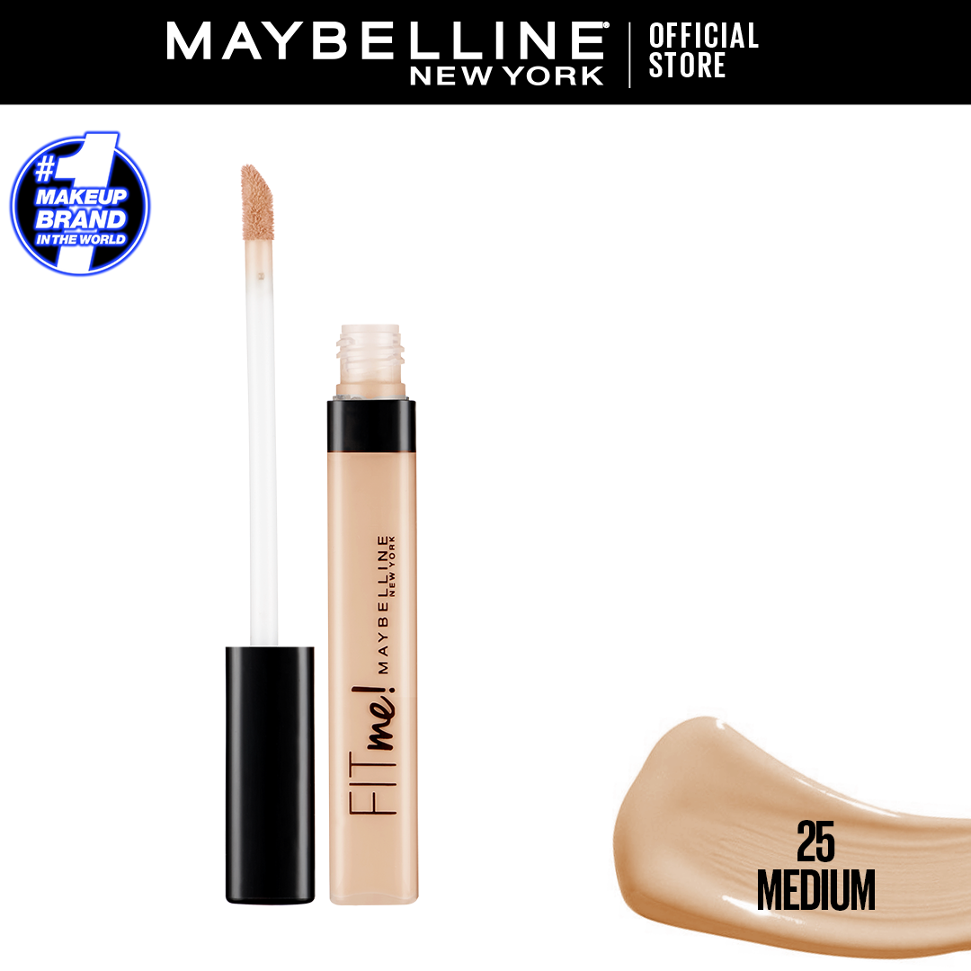 Maybelline New York Fit Me Matte+Poreless Liquid Foundation Tube, 128 Warm  Nude, 18Ml And Maybelline New York Fit Me Concealer,20 Sand, 6.8Ml