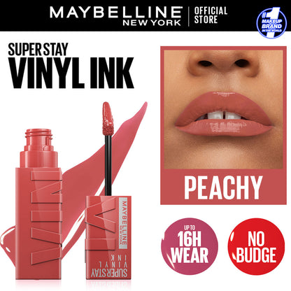 Maybelline New York Superstay Vinyl Ink - Peachy