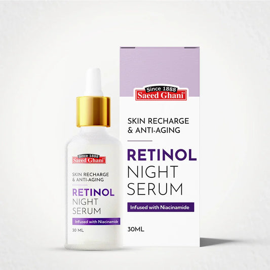 Saeed Ghani - Retinol Skin Recharge & Anti-Aging Night Serum