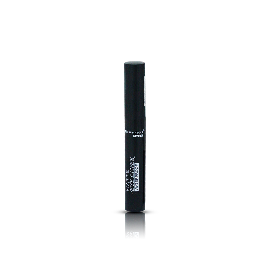 Glamorous Face - Matte Waterproof Eyeliner - Black