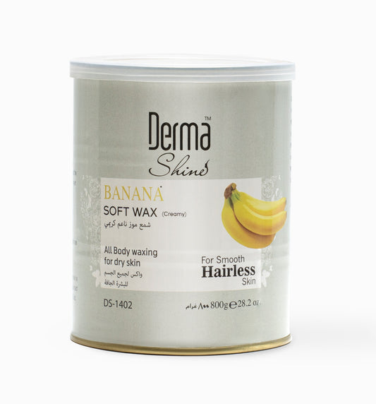 Derma Shine Banana Soft Wax 800G