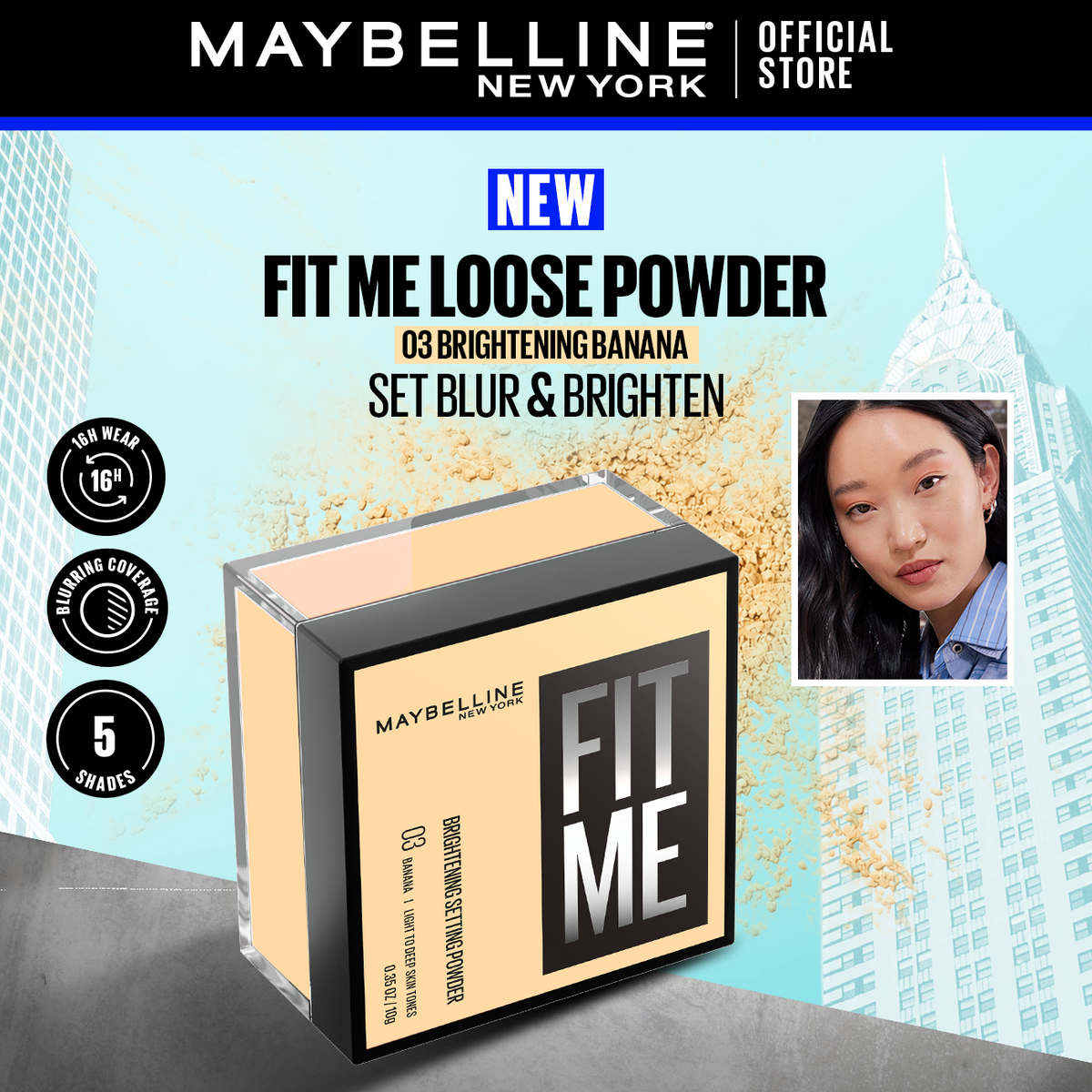 Maybelline - New York Fit Me Loose Powder