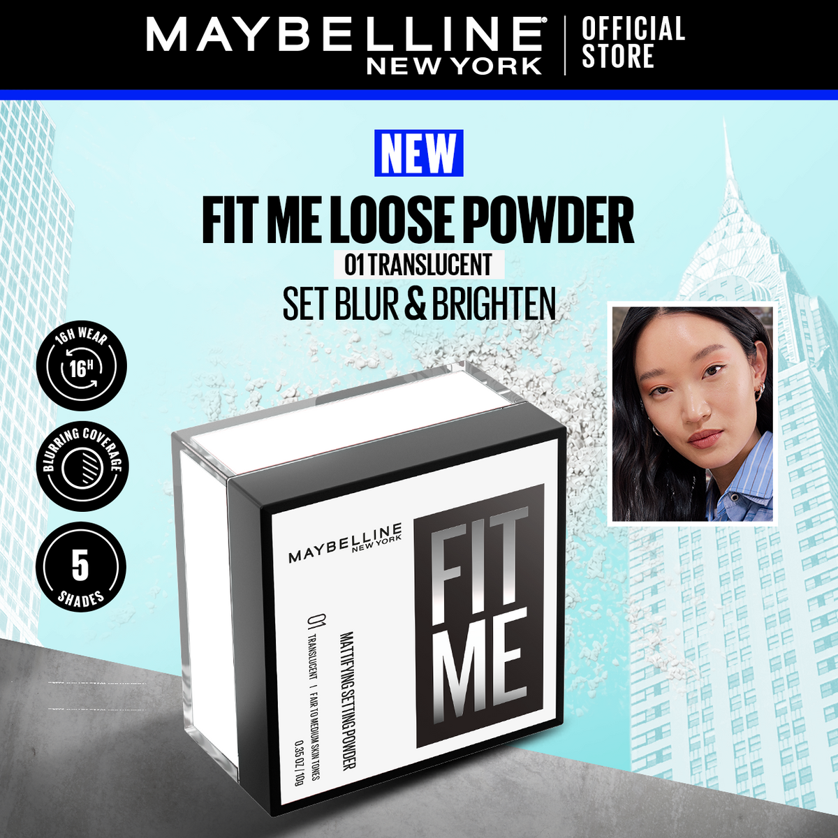 Maybelline - New York Fit Me Loose Powder