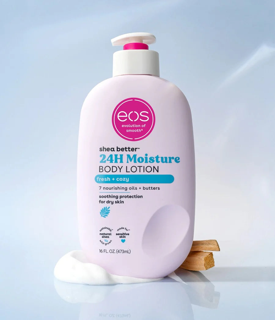 Eos - Shea Butter 24H Moisture Body Lotion 473ml - Fresh+Cozy
