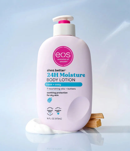 Eos - Shea Butter 24H Moisture Body Lotion 473ml - Fresh+Cozy