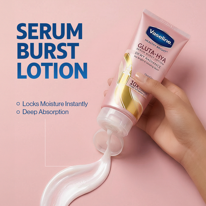Vaseline - Dewy Radiance Gluta-HYA Lotion Serum Burst - 330ml