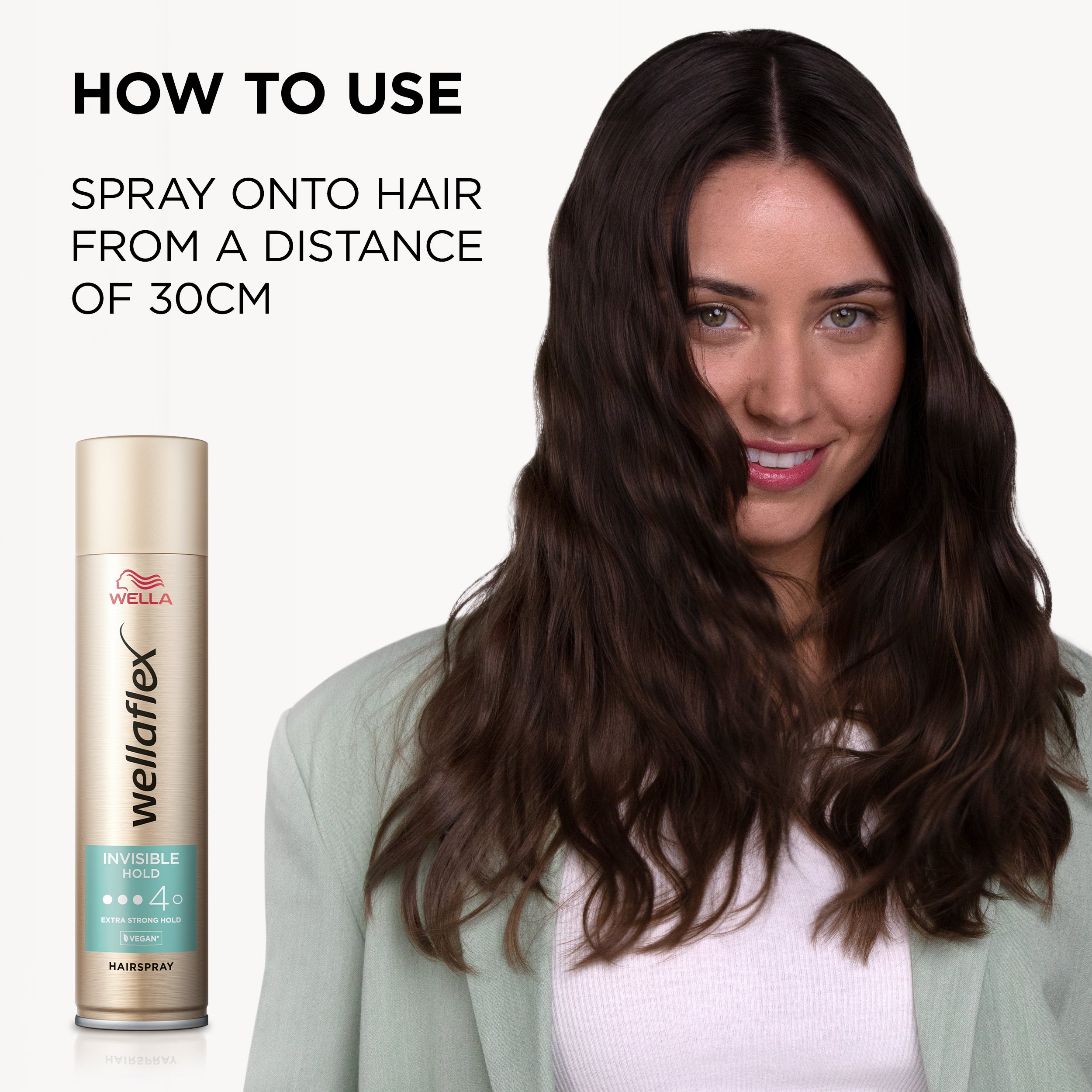 Wella - Wellaflex Invisible Hold Hairspray - 400Ml