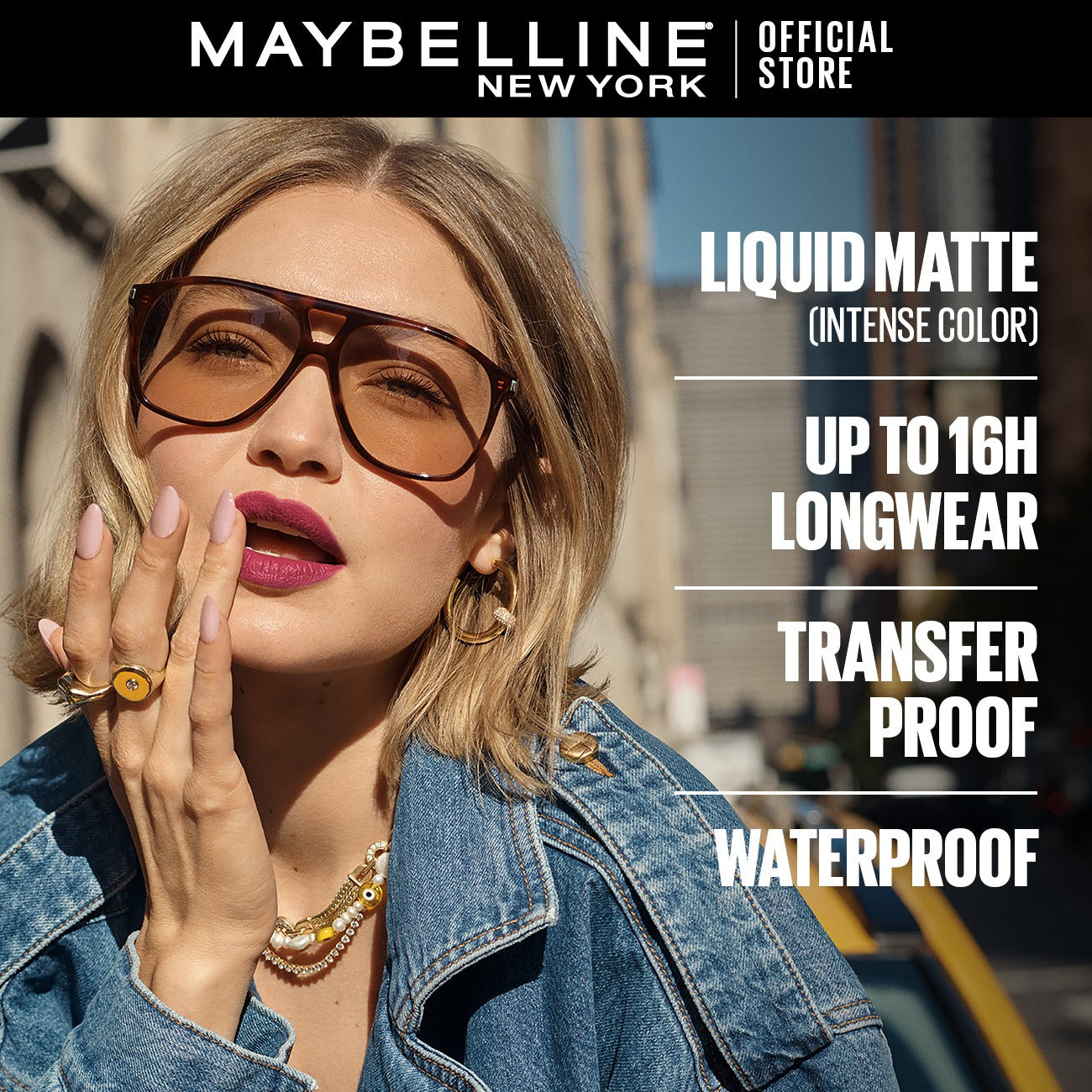 Maybelline New York Super Stay Matte Ink® Bold Long-Lasting Liquid Lipstick 