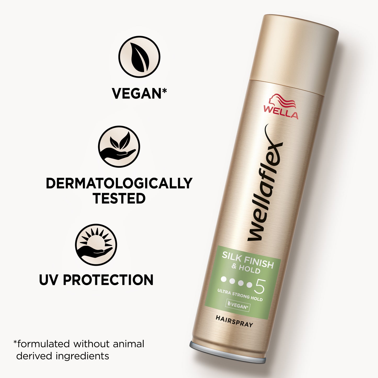 Wella - Wellaflex Silk Finish & Hold Hairspray - 400Ml