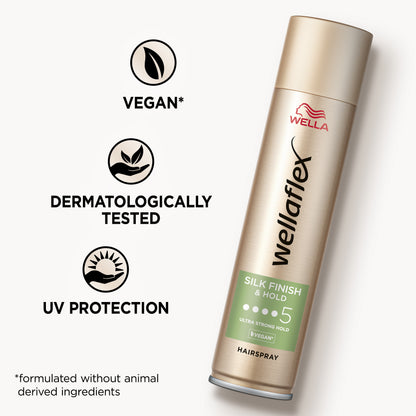 Wella - Wellaflex Silk Finish & Hold Hairspray - 400Ml