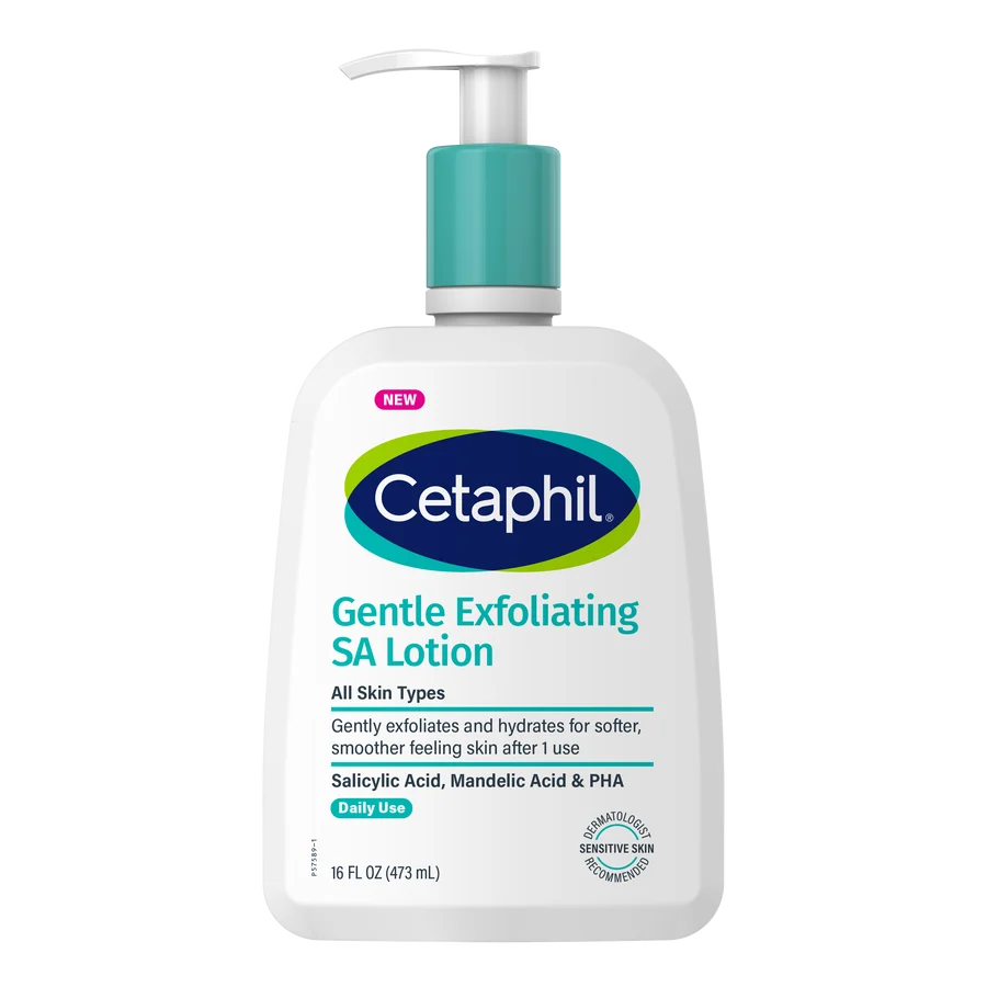 Cetaphil Gentle Exfoliating & Hydrating SA Lotion 16Oz/473Ml