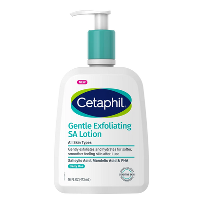 Cetaphil Gentle Exfoliating & Hydrating SA Lotion 16Oz/473Ml