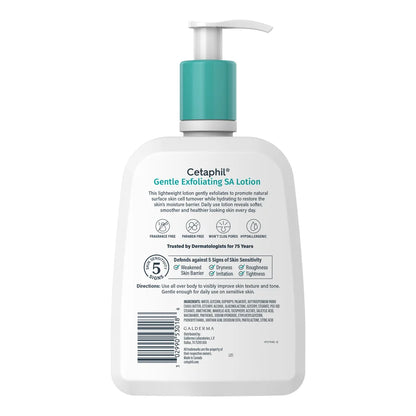 Cetaphil Gentle Exfoliating & Hydrating SA Lotion 16Oz/473Ml