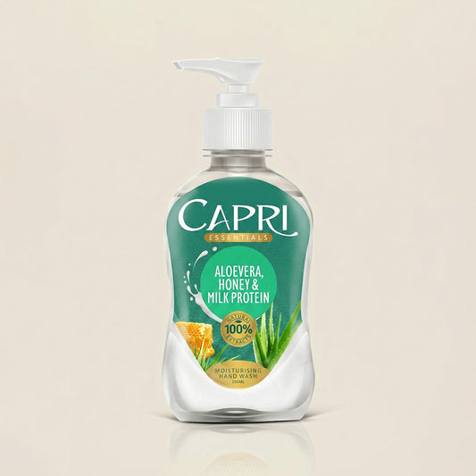 Capri - Hand Wash Aloevera, Honey & Milk Protein - 200ml