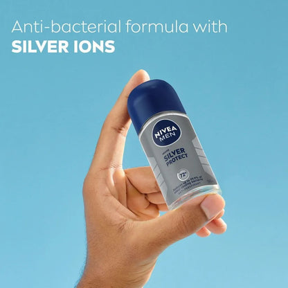 Nivea - Deodorant Roll On Men Silver Protect - 50Ml