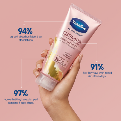 Vaseline - Dewy Radiance Gluta-HYA Lotion Serum Burst - 330ml