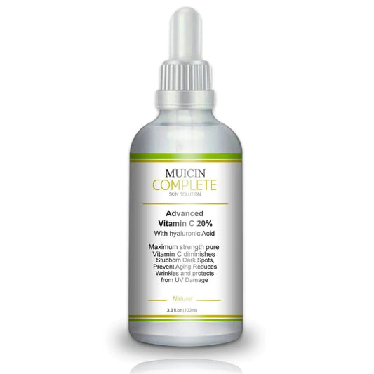 Muicin - Vitamin C + Hyaluronic Acid Complete Skin Solution Serum 30Ml