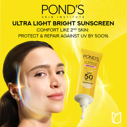 Pond's - UV Miracle Bright Sunscreen SPF50++++ 50G