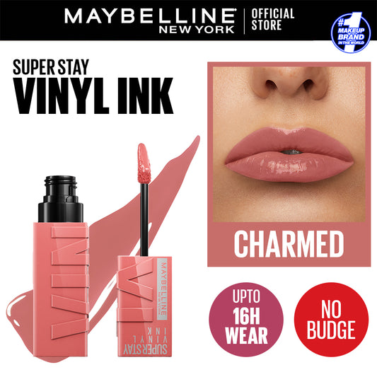 Maybelline New York Superstay Vinyl Ink - 100 Charmed