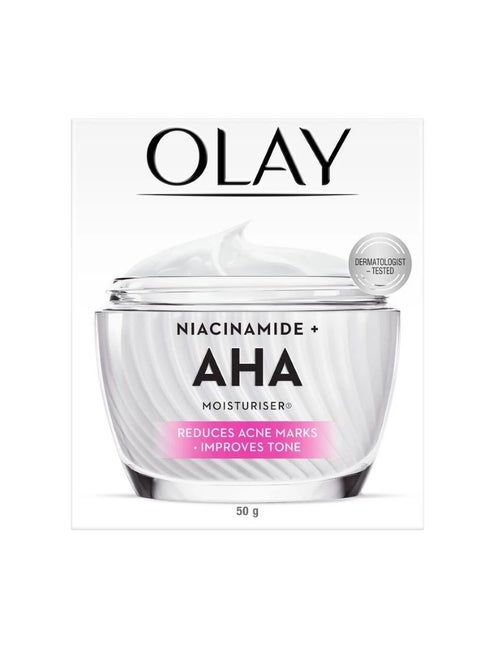 Olay - Luminous Niacinamide+ Aha Moisturiser - 50G