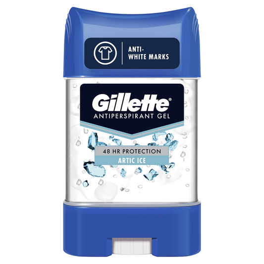Gilletie A/P Deodorant Stick Clear Gel 48H Arct Ic Ice 70Ml