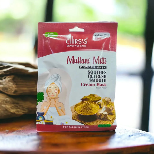 Chirs's Cream Mask Multani Mitti 100G