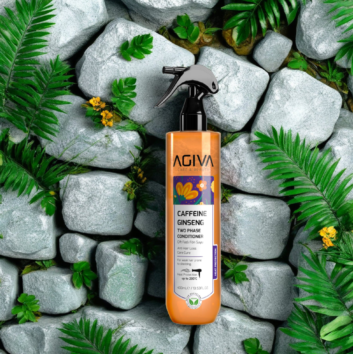 Agiva - Caffeine Ginseng Pro Care Two Phase Conditioner - 400 ml