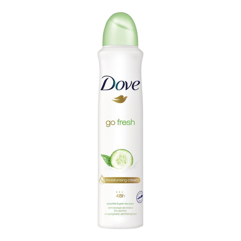 DOVE A/P DEODORANT SPRAY GO FRESH CUCUMBER 250ML