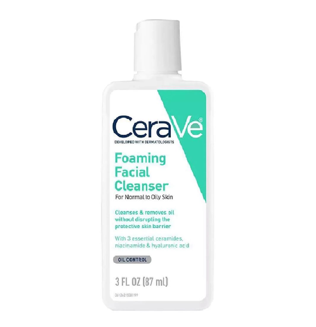 Cerave Foaming Facial Cleanser Oil Control 3Oz/87Ml - Highfy.pk