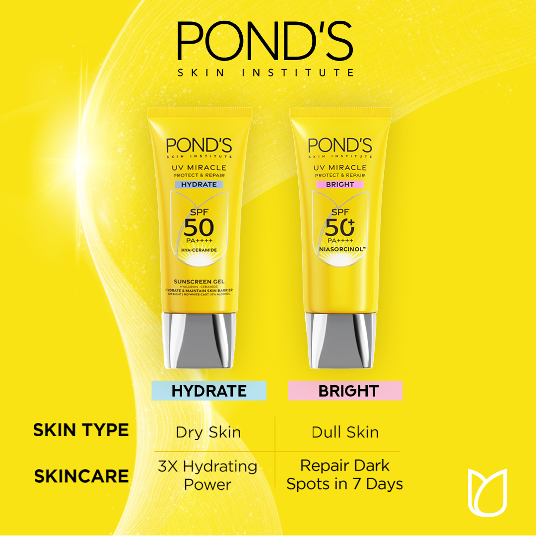 Pond's - UV Miracle Hydrate Sunscreen SPF50++++ 50G