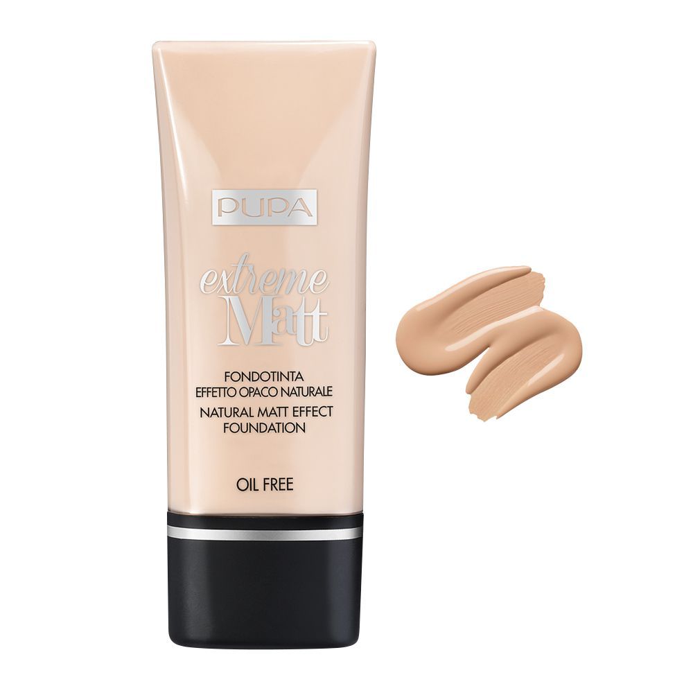 Pupa Milano - Extreme Matt Natural Matt Effect Foundation - Medium Beige