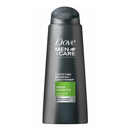 Dove Men+Care Fresh & Clean 2-In-1 Fortifying Shampoo + Conditioner 400Ml