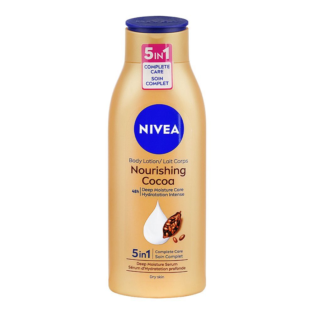 Nivea Body Lotion 48H Deep Moisture Nourishing Cocoa 400Ml