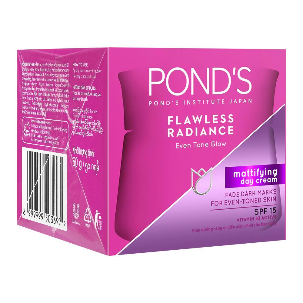 Pond'S Flawless Radiance Even Tone Glow Day Cream 50G