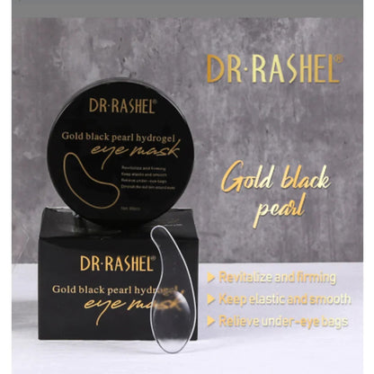 Dr Rashel - Black Pearl & Gold Hydrogel Eye Mask 60'S