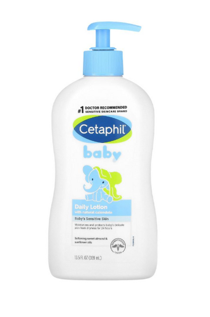 Cetaphil Baby Daily Lotion Face & Body With Organic Calendula 13.5Oz/399Ml