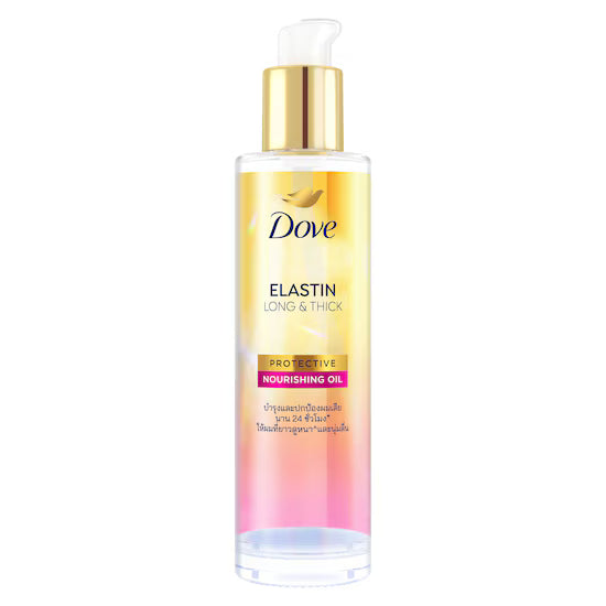 Dove - Elastin Long & Thick Hair Oil - 95ml