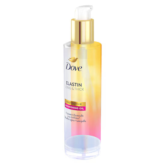 Dove - Elastin Long & Thick Hair Oil - 95ml